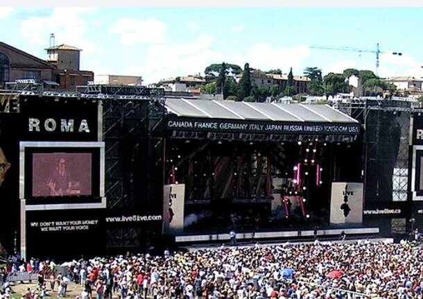 Live 8 roma 2005
