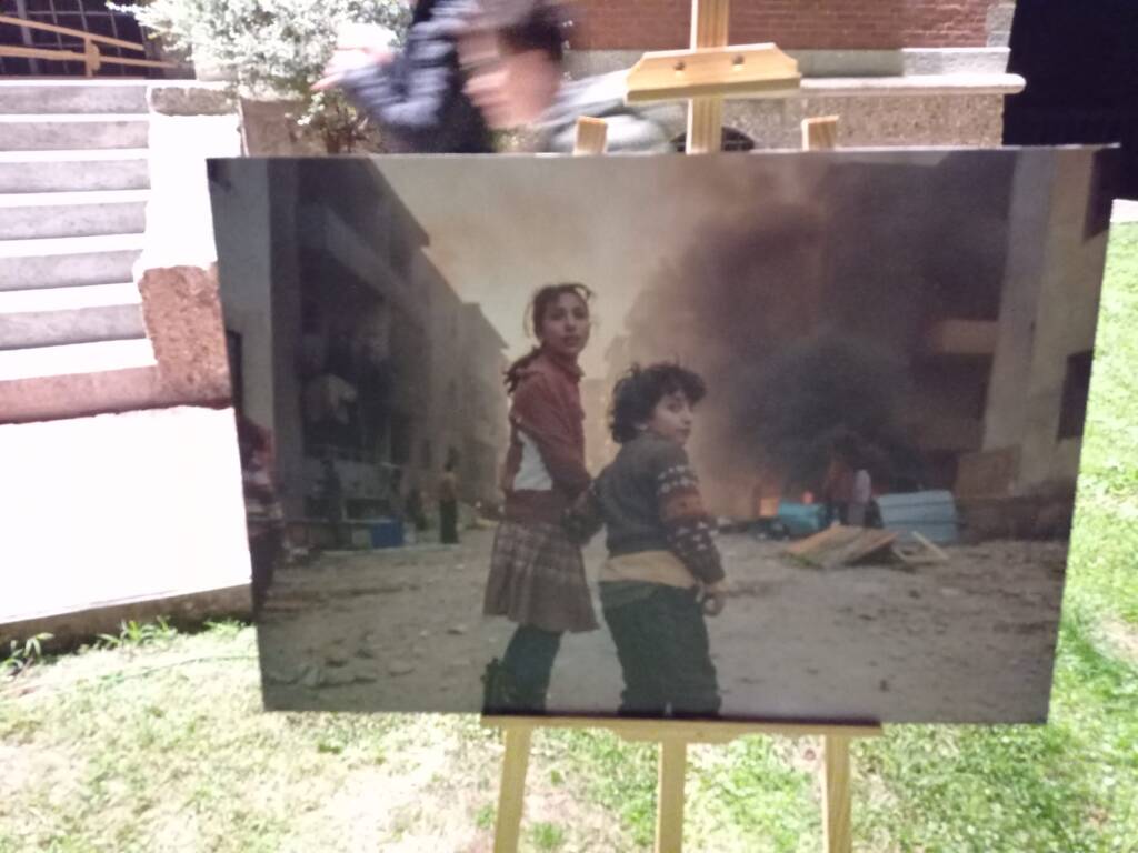 manifestazione Gaza Samarate