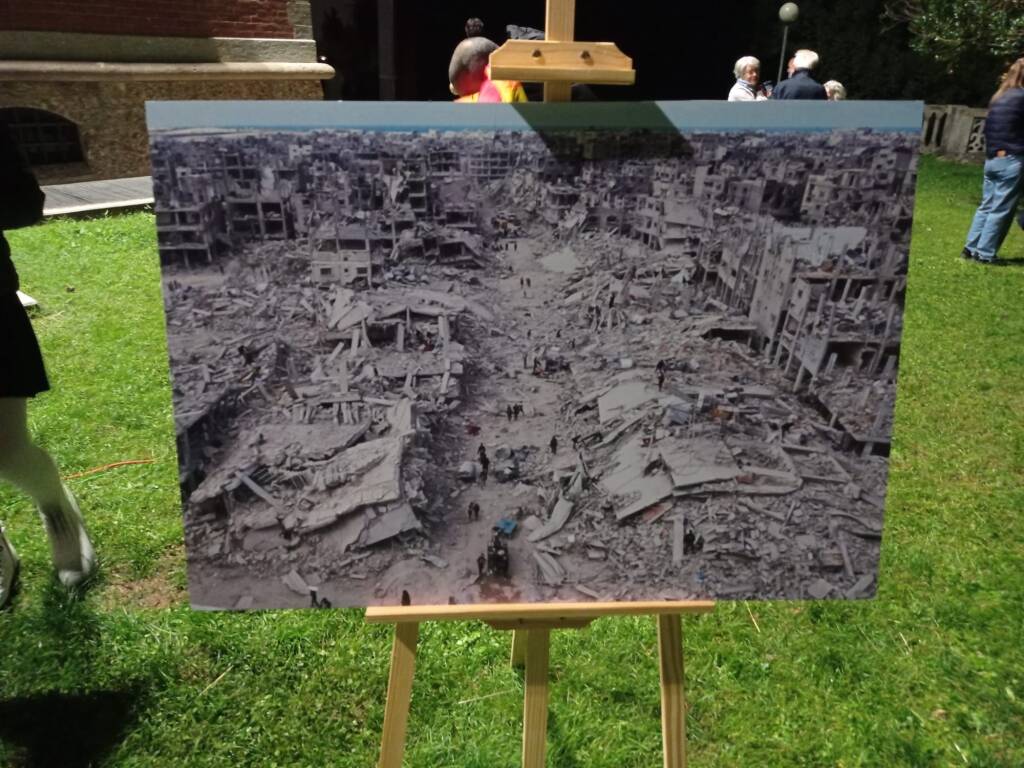 manifestazione Gaza Samarate