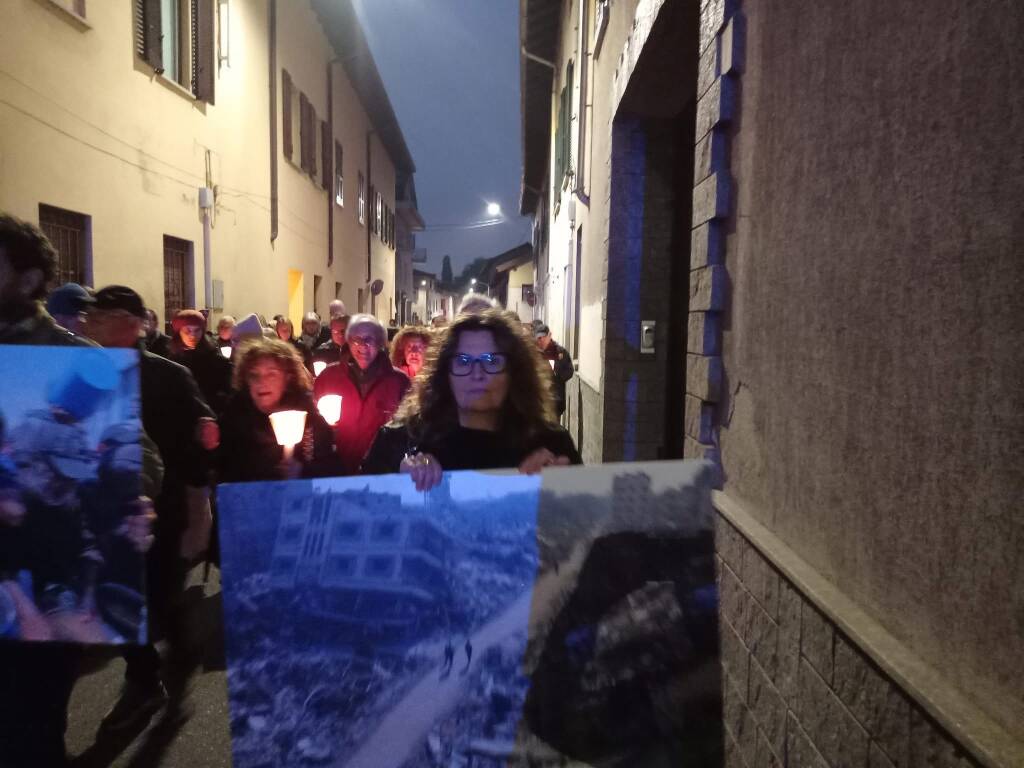 manifestazione Gaza Samarate