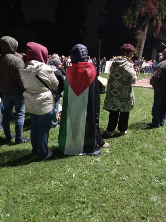 manifestazione Gaza Samarate
