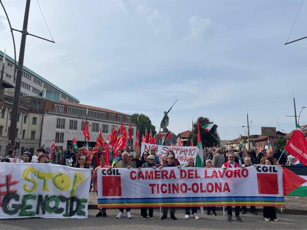 Manifestazione pro palestina