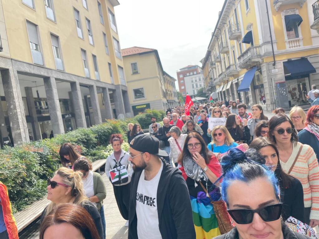 Manifestazione pro palestina