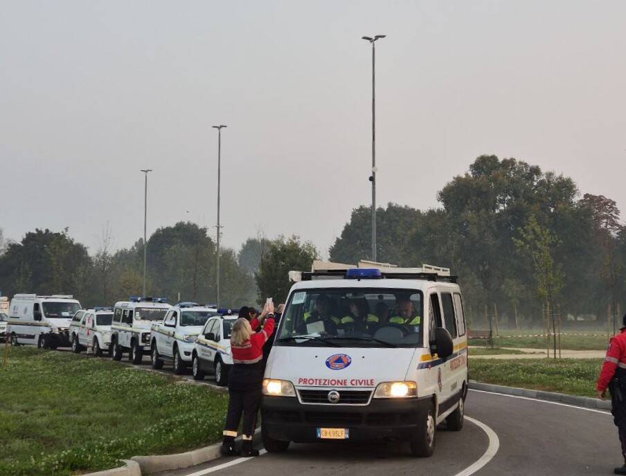 Maxi esercitazione Protezione civile Milano