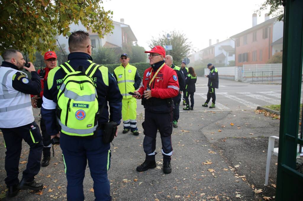 Maxi esercitazione Protezione civile Milano
