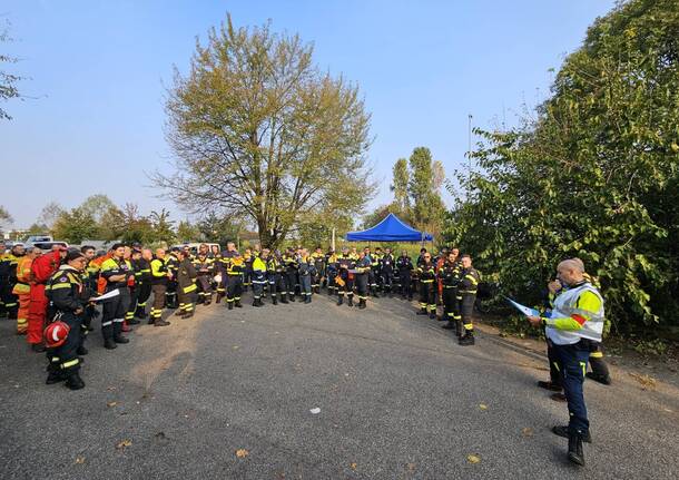 Maxi esercitazione Protezione civile Milano