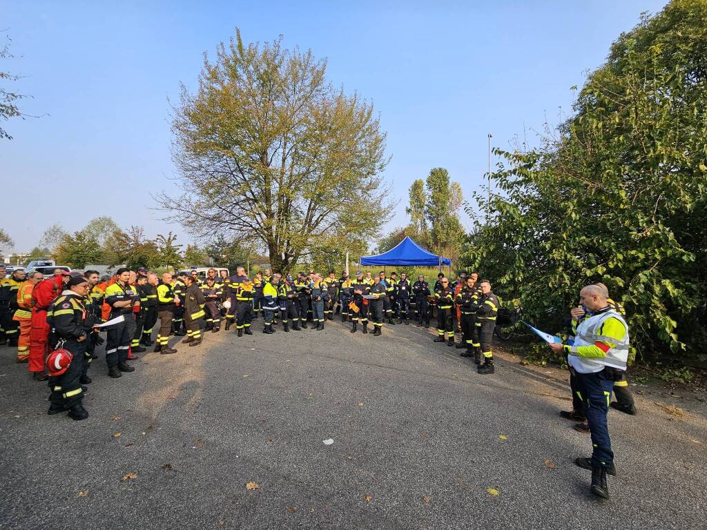Maxi esercitazione Protezione civile Milano