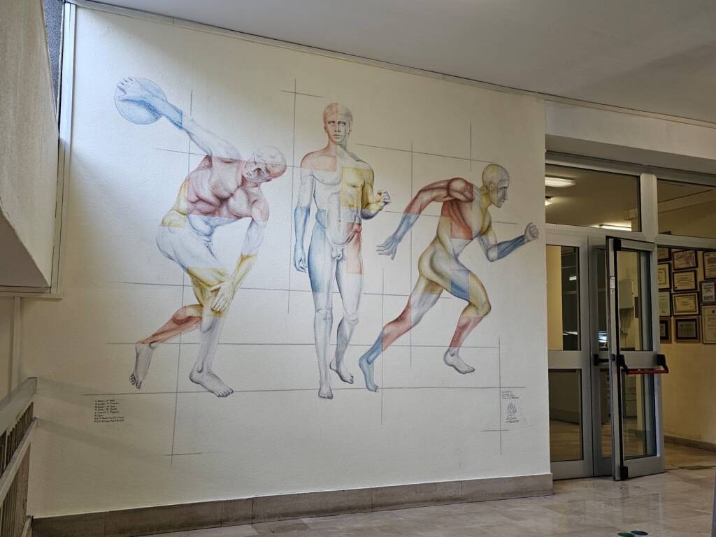 Murales al Liceo Galilei e alle scuole Tosi di Legnano