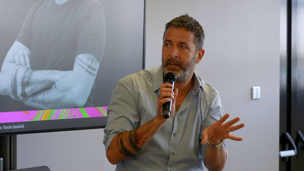 Pablo Trincia alla Elmec di Brunello