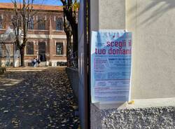 Pienone alle scuole ex Cantù di Legnano per il campus dedicato all'orientamento scolastico