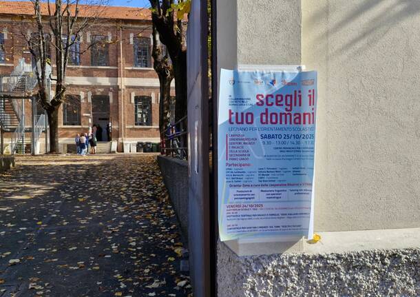 Pienone alle scuole ex Cantù di Legnano per il campus dedicato all’orientamento scolastico