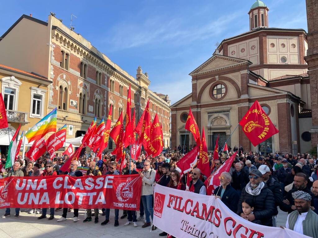 Presidio per la Palestina a Legnano