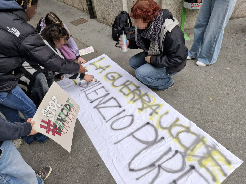 Presidio per la Palestina a Legnano