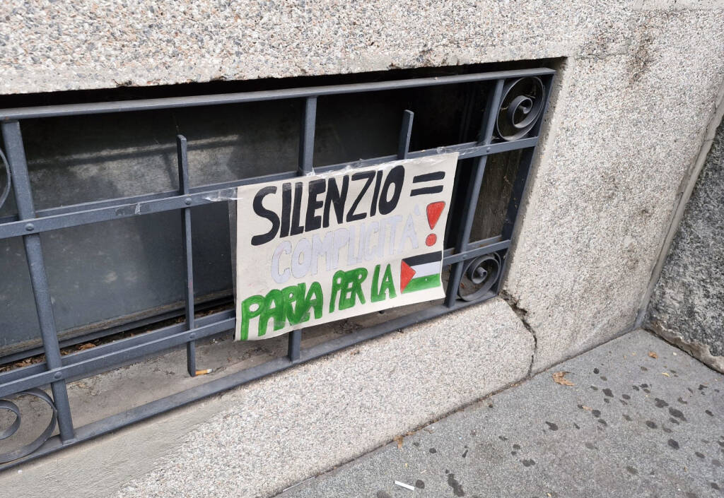 Presidio per la Palestina a Legnano