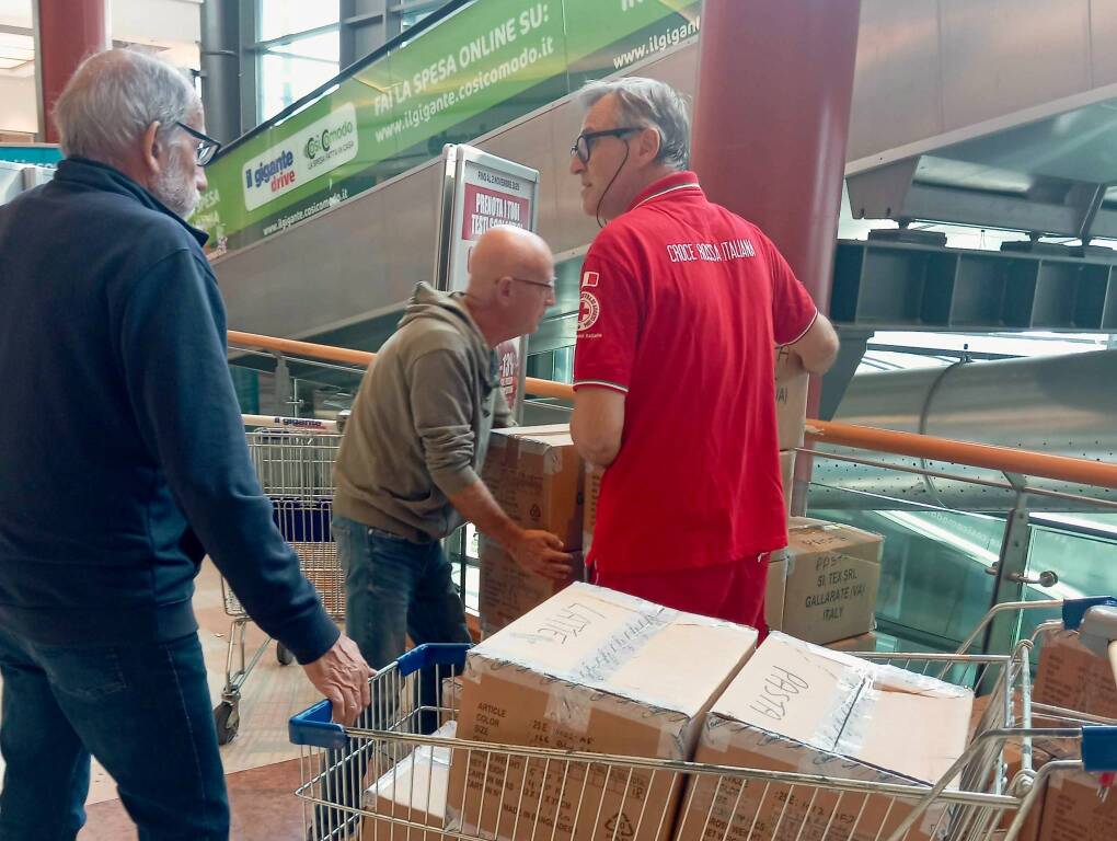 Raccolta Alimentare Cri Gallarate 2025