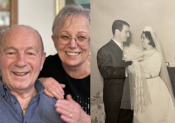 Renata e Piero, auguri per i 60 anni di matrimonio!