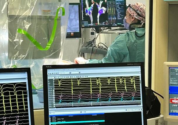 sala elettrostimolazione ospedale saronno