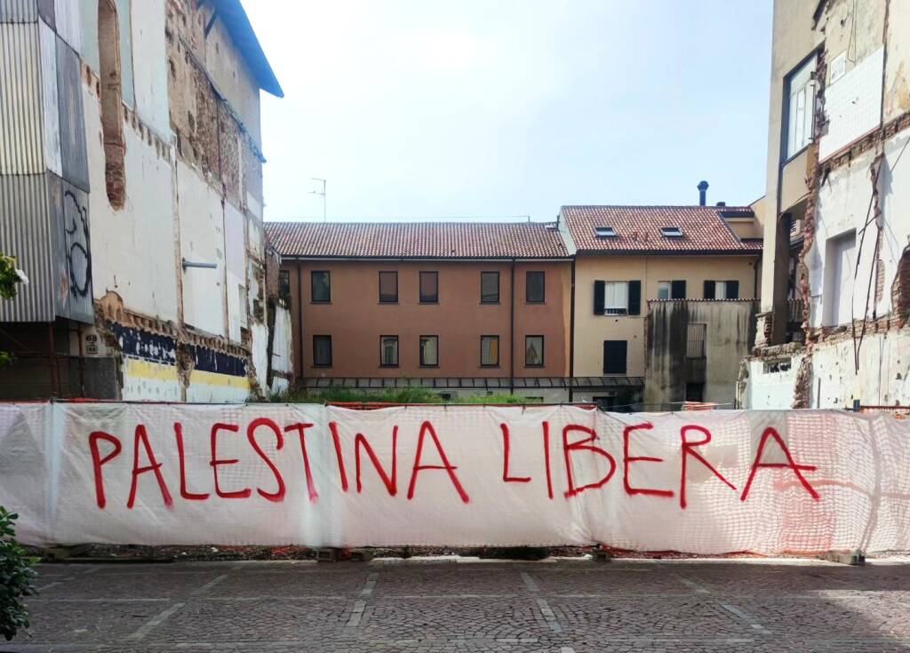 Saronno - manifestazione 3 ottobre 2025 per gaza