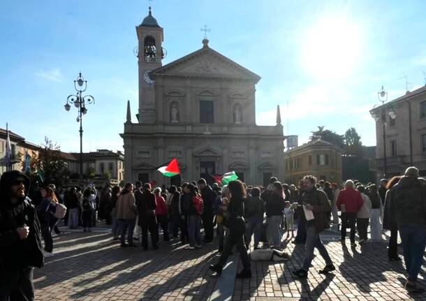 Saronno - manifestazione 3 ottobre 2025 per gaza