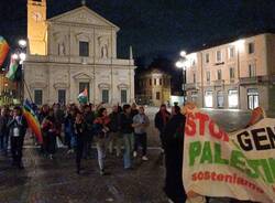 Saronno - Manifestazione 8 ottobre Gaza