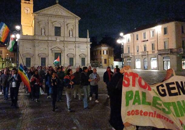 Saronno - Manifestazione 8 ottobre Gaza