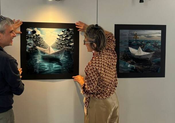 Saronno - Mostra Art Foyer Franco Fioriti