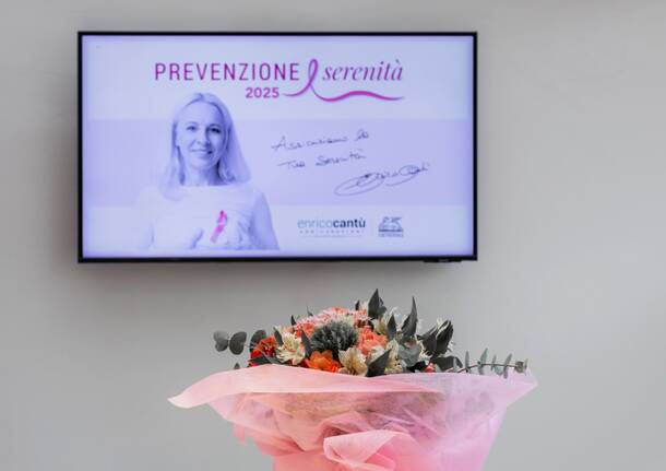 Saronno - Prevenzione senologica Enrico Cantù Assicurazioni