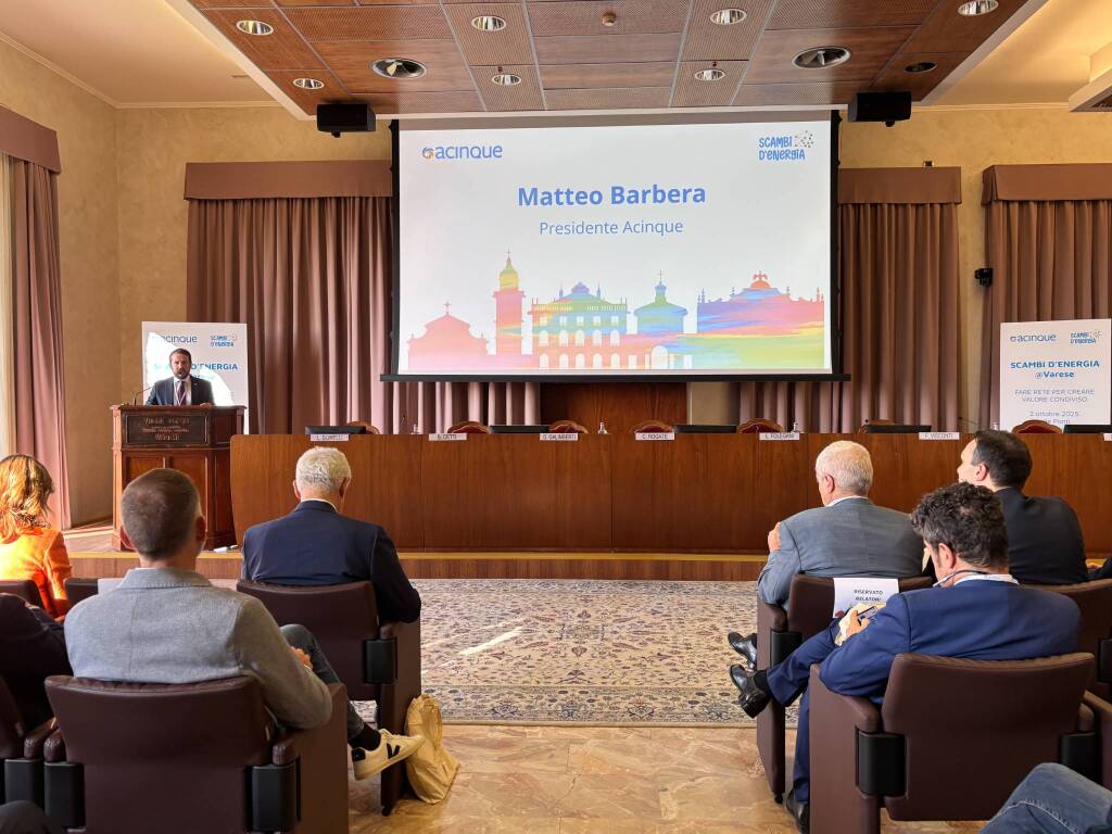 Scambi di Energia: a Ville Ponti il convegno ACinque