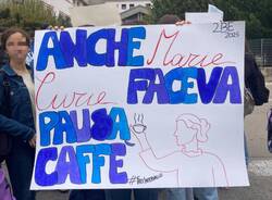 Sciopero degli studenti al liceo Marie Curie di Tradate