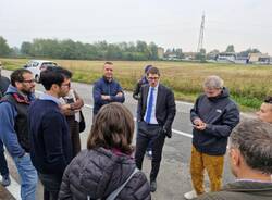Sopralluogo per i lavori del biciplan metropolitano