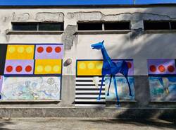 Taglio del nastro per il nuovo murale inclusivo all'ingresso del CPS di Legnano