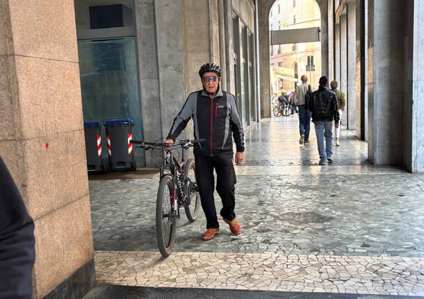 Tutti in bici in centro per la Tre Valli varesine