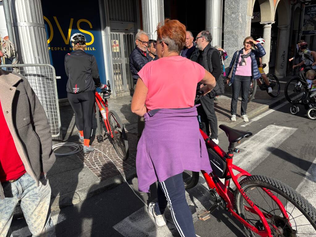 Tutti in bici in centro per la tre valli
