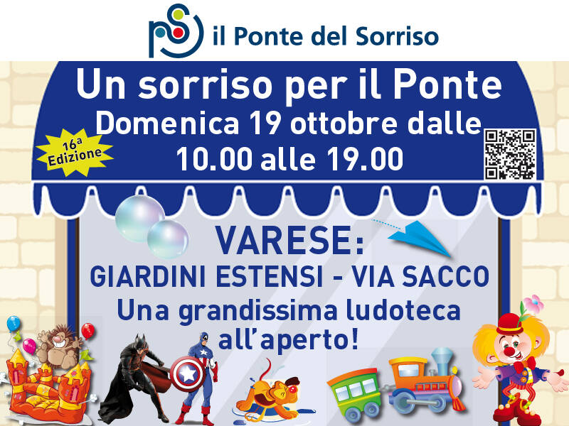 “Un Sorriso per il Ponte”: una festa per grandi e piccoli 