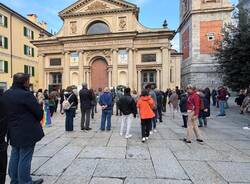 Veglia di preghiera cattolica e laica in centro a Varese
