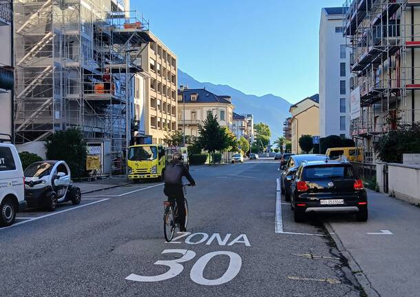 via bramantino locarno - strada ciclabile 