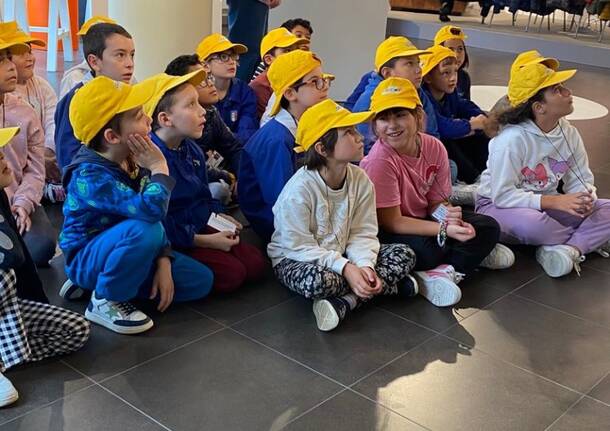 Visita della Primaria di Parabiago in visita al Museo Diffuso Rancilio