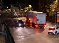 Albero caduto in via Sanvito Silvestro