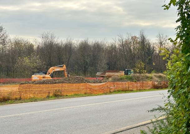 Cantiere variante 341 Busto Arsizio