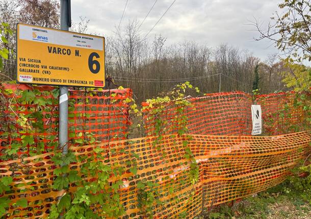 Cantiere variante 341 Busto Arsizio