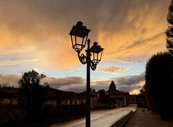 Schiarita prima del tramonto