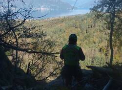 Esercitazione  a Castelveccana per il CNSAS