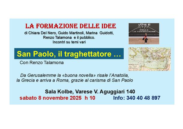 San Paolo, il traghettatore ...