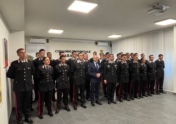 Trenta nuovi Carabinieri in provincia di Varese