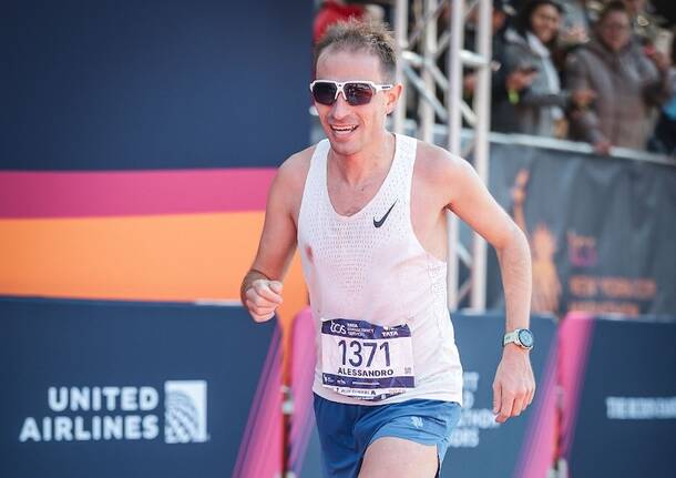 Alessandro Tronconi alla Maratona di New York 2025