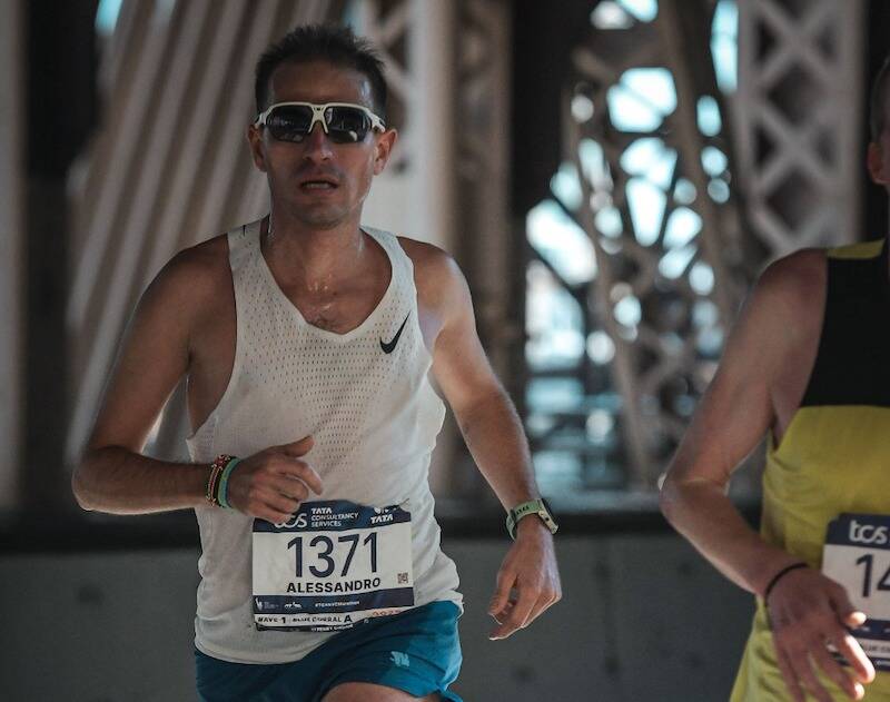 Alessandro Tronconi alla Maratona di New York 2025