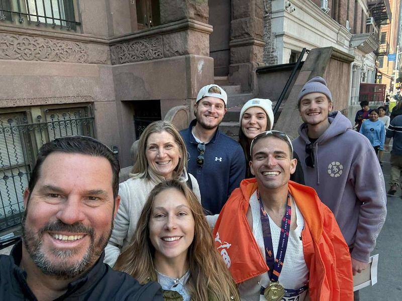 Alessandro Tronconi alla Maratona di New York 2025