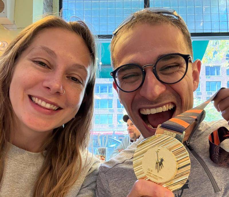 Alessandro Tronconi alla Maratona di New York 2025