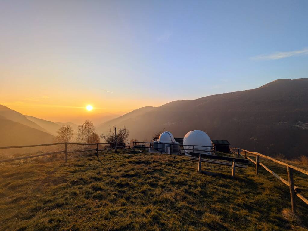 Tramonto Panoramico Autunnale da Monteviasco