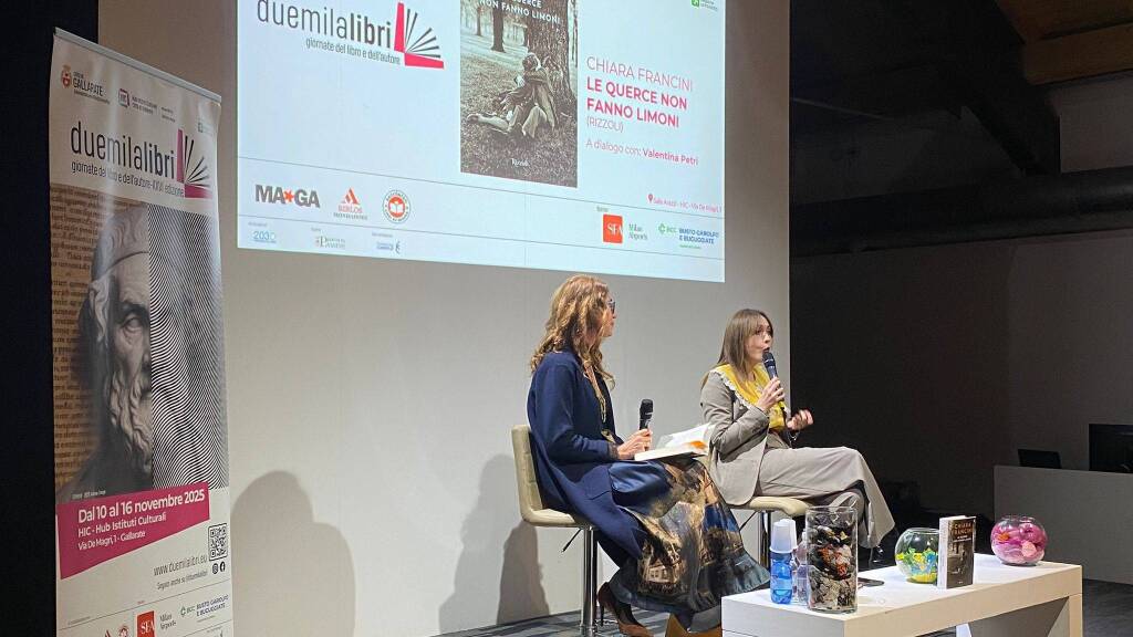 Chiara Francini a Duemilalibri Gallarate 